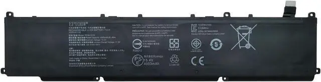 Main image of EPYOBW RC30-0370 Laptop Battery 61.6Wh Compatible with Razer Blade 14 2021 2022 / Blade RZ09-0370 RZ09-0427 RZ09-0370 / Blade 2022 / Blade 14 AMD Ryzen 9 5900HX Series RZ09-0368 RZ09-0370 RZ09-0427
