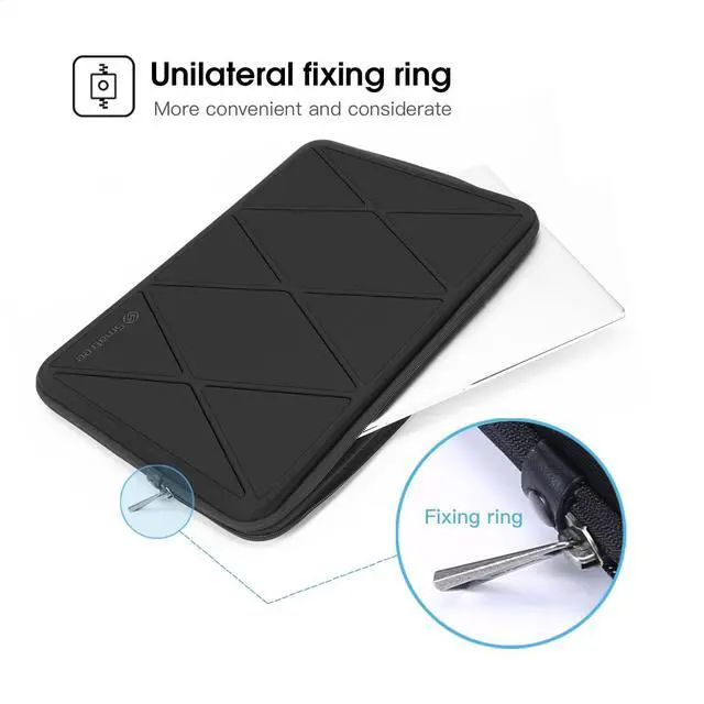 Alt view image 2 of 5 - Smatree 15.6 inch Hard Laptop Carry Sleeve for Latitude 5550/5540/5530/5521/5520, Dell XPS 16 9640, SideTrak Solo Pro, Portable Monitor and Laptop Bag With Unilateral Fixing