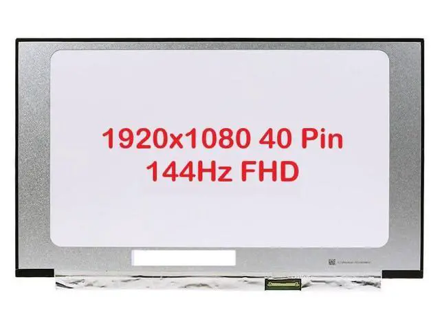 Alt view image 3 of 5 - FULLCOM New LCD Replacement Screen 15.6 Inch LP156WFG-SPK1 144Hz FHD 1920x1080 40 Pin Matte Compatible with B156HAN08.2 for Dell 3WG6H Inspiron 15 5594 for Laptop/Display/Screen/LCD Application