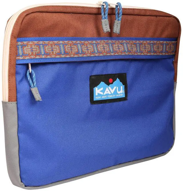 Alt view image 5 of 5 - KAVU Tech Protect Laptop Tablet Case Semi Padded Water Resistant Sling Bag-Sepia Sky