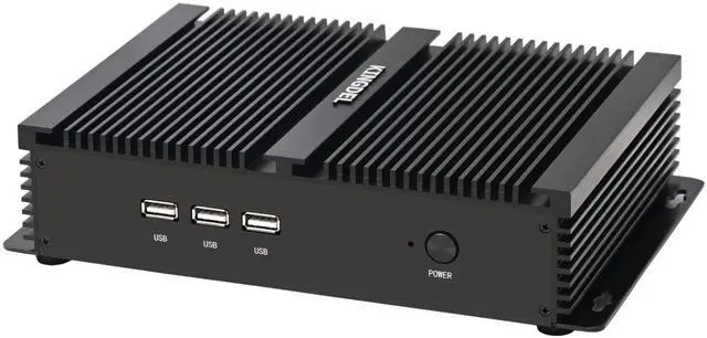 Alt view image 5 of 5 - KINGDEL Industrial Mini PC, Fanless Business Computer, i7 12th Gen. CPU, 16GB RAM+512GB NVMe SSD, 4K: 4096x2304@60Hz, 2xCOM RS232, WF 6E+BT 5.3,Full Metal Case