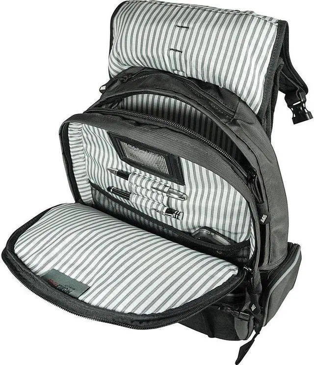 Alt view image 3 of 5 - Mobile Edge Premium Backpack, Graphite, 17.3