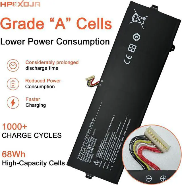 Alt view image 3 of 5 - AA-PBMN4VN Laptop Battery Replacement for Samsung Galaxy Book Pro 360 15 15.6" NP950XDB NP950XDB-KA1US NP950XDB-KB1US NP950XDB-KC5US NP950XDB-KC3US NP950QDB NP950QDB-KB1US BA43-00398A NP950QED