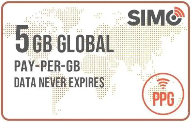 Alt view image 3 of 5 - SIMO Solis Lite 4G LTE WiFi Mobile Hotspot + 5GB Global Data, Local & International Coverage Router, Multi-Carrier Access, No Contract or SIM Card Required, 10 Connected Devices, 1GB/Month Lifetime