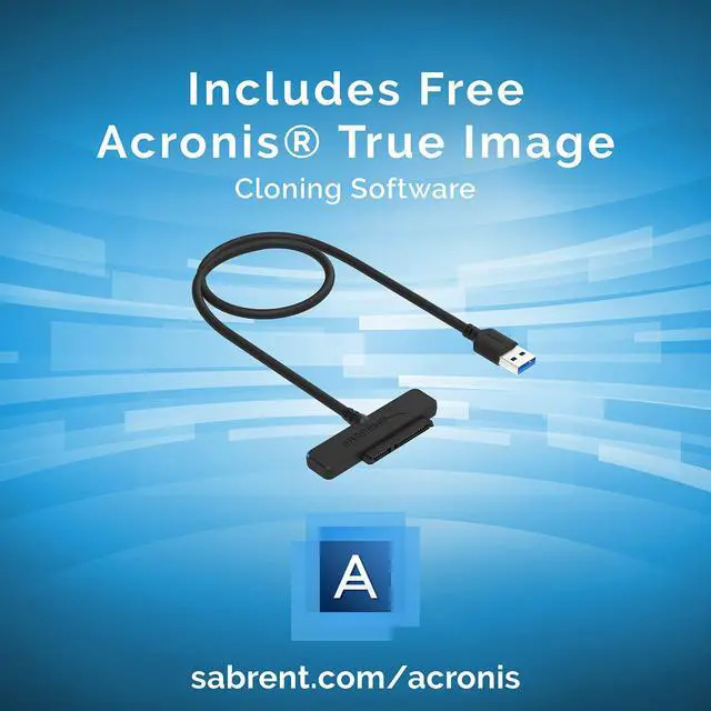 Alt view image 3 of 5 - Sabrent USB 3.0 to SATA I/II/III Dual Bay External Hard Drive Docking Station + USB 3.0 to SSD / 2.5-Inch SATA I/II/IIIHard Drive Adapter