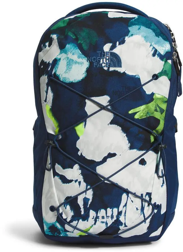 Main image of THE NORTH FACE Women's Jester Everyday Laptop Backpack, Summit Navy Abstract Floral Print/Shady Blue, One Size