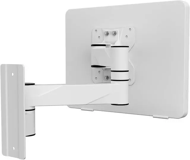 Alt view image 5 of 5 - Premium Wall Mount Arm - CTA VESA Wall Mount Arm & Enclosure for iPad Air 11" M2 (2024) - iPad Pro 11" M4 (2024) - iPad 7/8/9/ Gen 10.2" - Galaxy Tab 4 - Galaxy Tab A 10.1" & More - White (PAD-WMAWE)