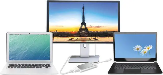 Alt view image 5 of 5 - j5create USB 2.0 to VGA Display Adapter | Plug & Play USB connectivity, 3 Viewing Modes, Compatible with Windows and Mac