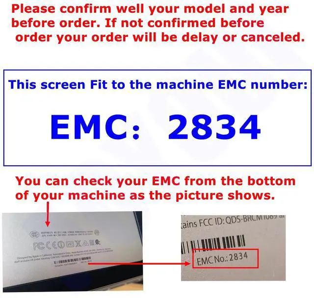 Alt view image 3 of 5 - AOYOUI Replacement Late 2015 LM270QQ1 SD B1 Compatible with Apple iMac 27" A1419 5K IPS LCD Screen Display Assembly EMC2834