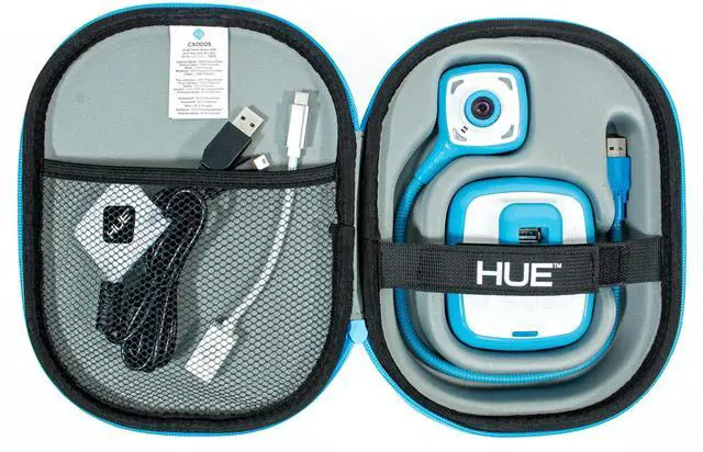 Alt view image 2 of 5 - HUE HD Pro Flexible USB 11x17 Document Camera and Classroom Visualizer for Teachers: Built-in Microphone/Lights, Windows, macOS, Chromebook Compatibility (Blue Camera with White Carry Case)
