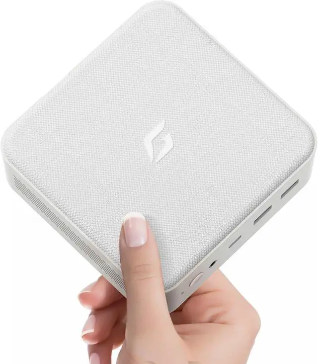 Main image of Mini Desktop PC Ryzen 7 5700U (8C/16T, up to 4.3Ghz), Small Linux Computer 16GB DDR4 RAM 128GB PCIe SSD, Micro Gaming PC Supports 4K Triple Display WiFi/BT5.0/USB3.0/HDMI+DP for Home/Office Use