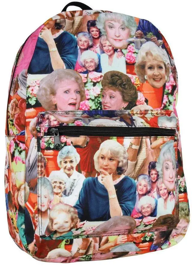 Main image of Bioworld The Golden Expressions Photo Collage Sublimated Laptop Backpack Bag