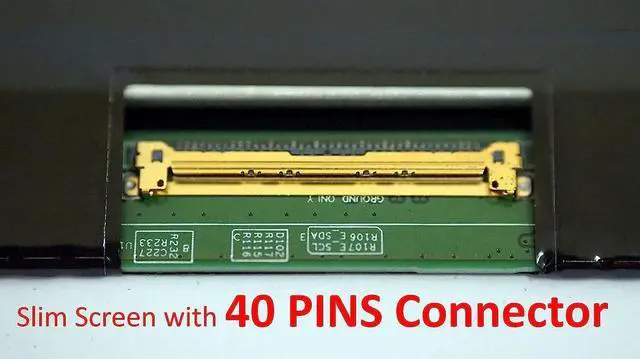 Alt view image 4 of 5 - FULLCOM New LCD Replacement Screen 15.6 Inch B156HAN13.0 120Hz FHD 1920x1080 40 Pin Matte for Laptop/Display/Screen/LCD Application