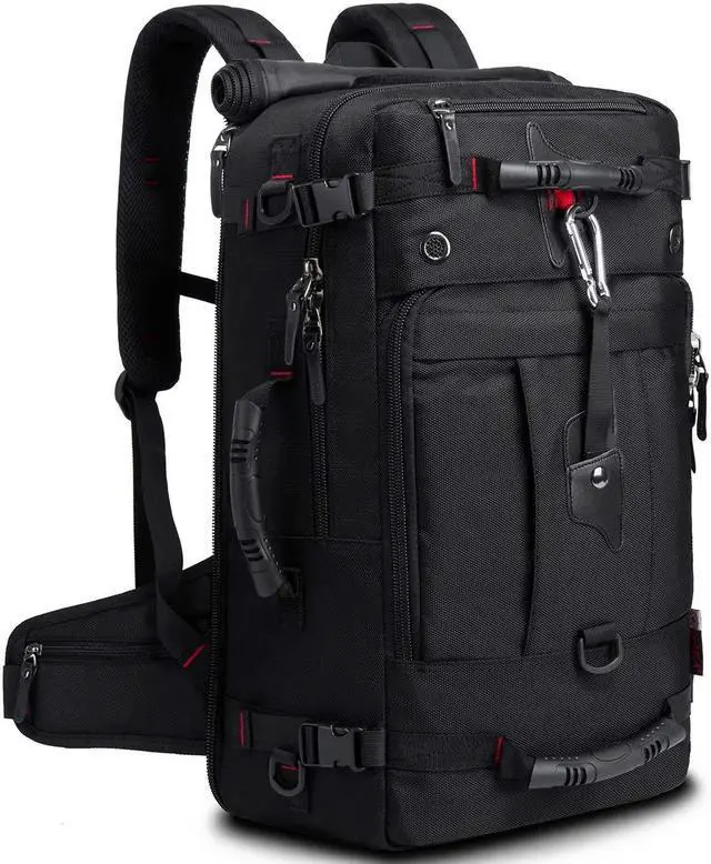 Main image of KAKA Travel Backpack, Carry On Backpack Durable Convertible Duffle Bag Fit for 15.6 Inch Laptop for Men and Women(Medium 35L)