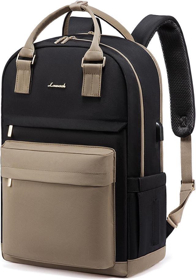 Main image of LOVEVOOK Laptop Backpack for Women Men, 17.3 Inch Laptop Bag with USB Port Fashion Waterproof Backpacks Teacher Nurse Stylish Travel Bags Vintage Daypacks for College Work