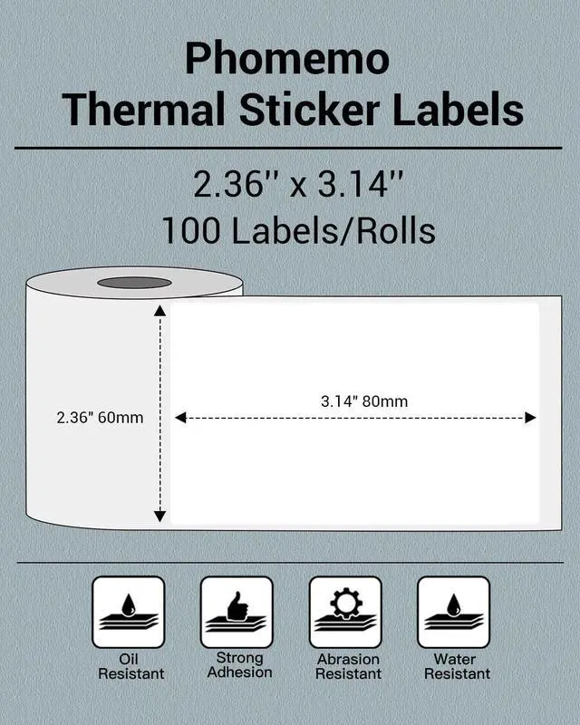 Alt view image 2 of 5 - Phomemo Label Maker- M221 Label Maker Machine 3 Inch Bluetooth Thermal Barcode Printer for Small Business/Home Use, for Barcode, Address, Logo, Mailing, Stickers, Compatible with Phone & PC, Pink