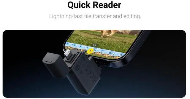 Alt view image 4 of 5 - Insta360 X4 Quick Reader