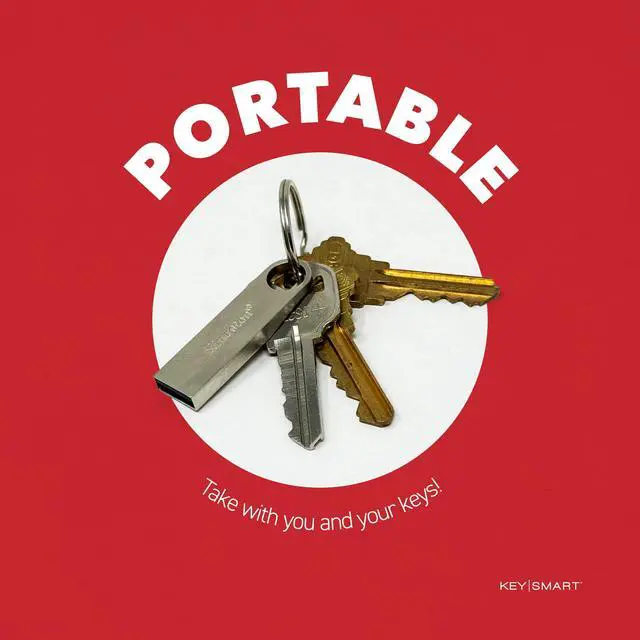 Alt view image 5 of 5 - KeySmart 5 Pack 64GB USB Flash Drive - Bulk USB 3.0 with 64 GB Storage, Fits in Any Keychain and Compatible with Key Smart Original Key Organizer