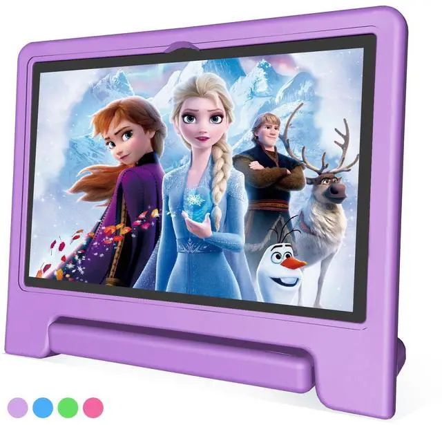 Main image of JREN Tablet for Kids10 Inch Kids Tablet Android 14Octa-core64GBWiFi BluetoothParental ControlChildren ContentChildren Toddler Purple