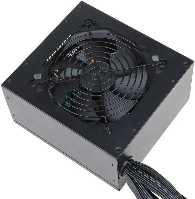 Alt view image 4 of 5 - 600w Power Supply ATX PSU Non-Modular with 6+2 Pin Connectors,120mm Auto-Thermally Fan PPC Protection