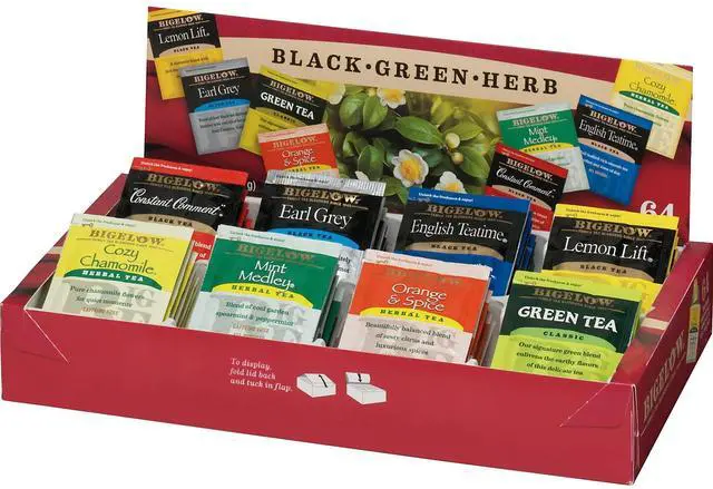 Alt view image 8 of 16 - Tea Tray Pack, 8 Assorted Teas, 64/BX, Sold as 1 Box