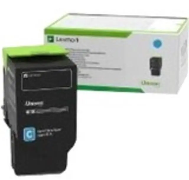 Alt view image 6 of 6 - Lexmark Unison Original Toner Cartridge - Cyan - Laser - Standard Yield