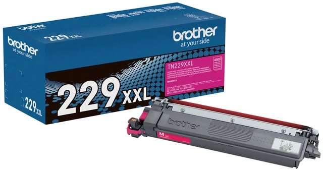Alt view image 17 of 20 - Brother Genuine TN229XXLM Super High-yield Magenta Toner Cartridge