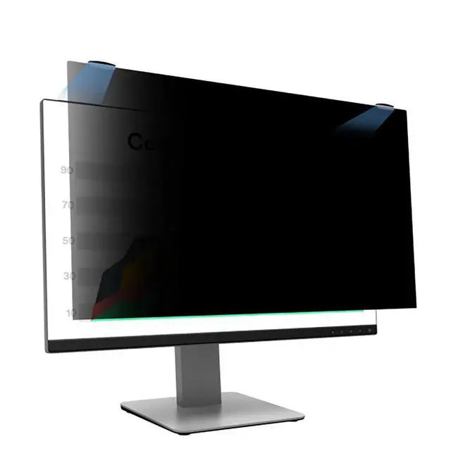 Alt view image 17 of 20 - 3M Privacy Filter for 24.0 in Full Screen Monitor with 3M COMPLY Magnetic Attach 16:10 Aspect Ratio (PF240W1E) PF240W1EM