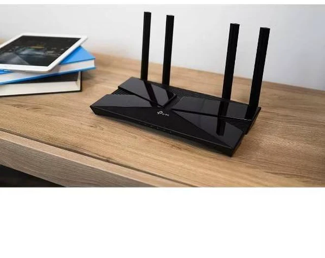 Alt view image 3 of 4 - TP-Link Archer AX1450 WiFi 6 Dual-Band Wireless Router, Up to 1.45 Gbps High-Speed Internet, Gigabit Ethernet Ports, MU-MIMO, OFDMA, Beamforming for Home & Gaming