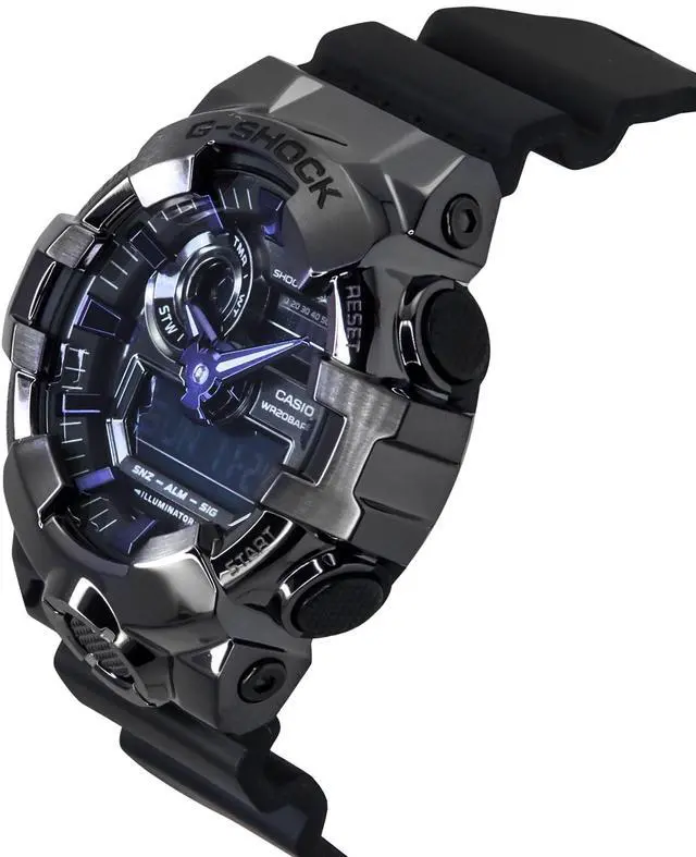 Alt view image 3 of 4 - Casio G-Shock Grey Dial Quartz Sports 200M Men's Watch GM-700P-6A