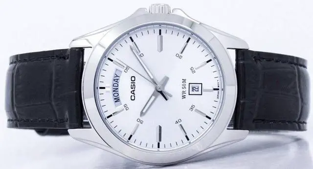 Alt view image 5 of 7 - Casio Analog Silver Dial MTP-1370L-7AVDF MTP-1370L-7AV Men's Watch