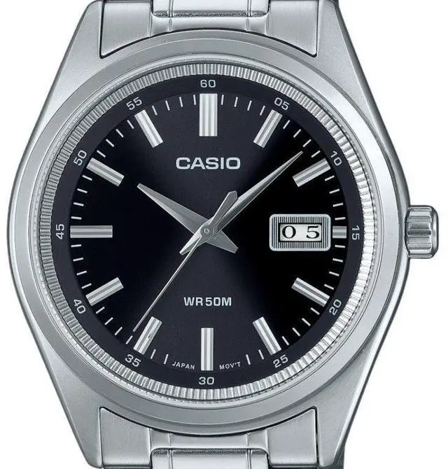 Alt view image 2 of 3 - Casio Standard Black Dial Quartz Casual Men's Watch MTP-B180D-1A1V