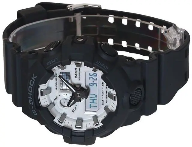 Alt view image 3 of 3 - Casio G-Shock White Dial Sports Quartz 200M Men's Watch GA-700WD-1A