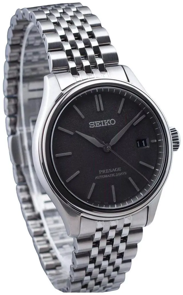 Alt view image 3 of 3 - Seiko Presage Green Dial Automatic 100M Men's Watch SPB465J1