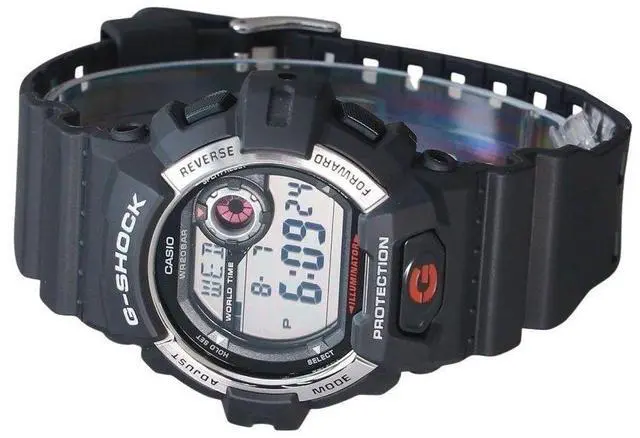 Alt view image 3 of 3 - Casio G-Shock Digital Resin Strap Quartz G-8900S-1 200M Men's Watch