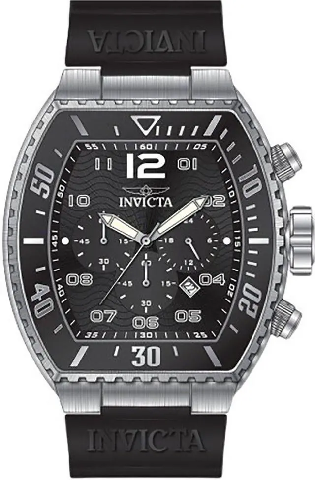 Alt view image 2 of 4 - Invicta Pro Diver Black Dial Quartz Diver's 100M Men's Watch 47282