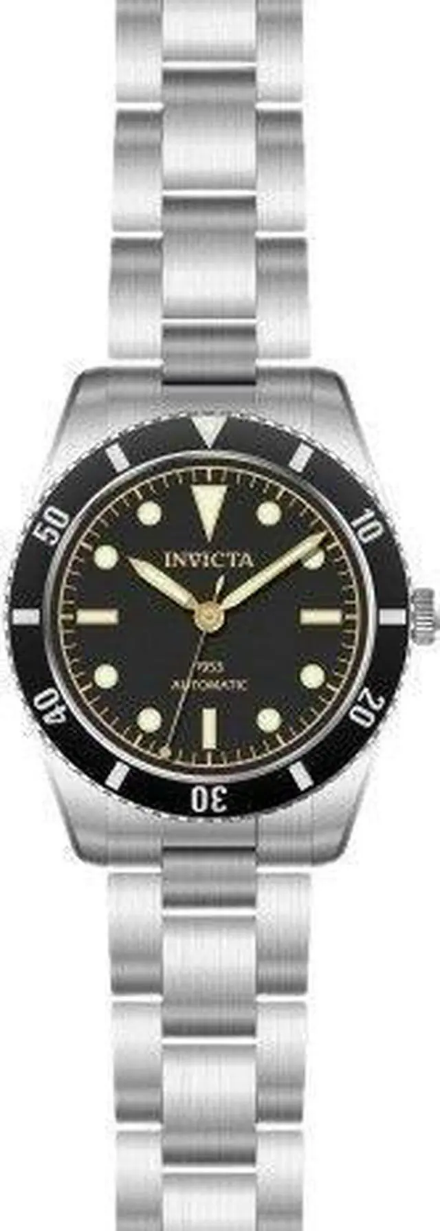 Alt view image 3 of 5 - invicta pro diver automatic black dial men's watch 31290