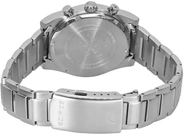 Alt view image 4 of 4 - Casio Edifice Analog Chronograph Black Dial Quartz 100M Men's Watch EFB-730D-1AV