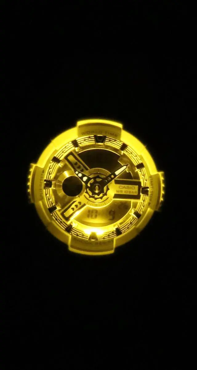 Alt view image 3 of 5 - Casio Baby-G Green Dial Sports Quartz 100M Women's Watch BA-110YK-3A