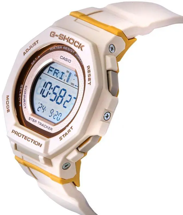 Alt view image 3 of 4 - Casio G-Shock Pale Pink Dial Quartz Sports 200M Women's Watch GMD-B300-4
