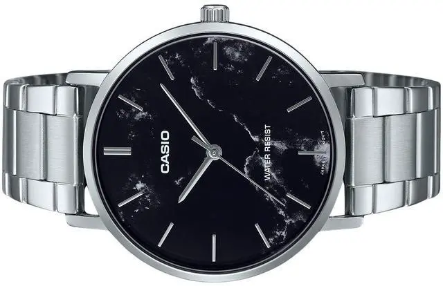 Alt view image 3 of 3 - Casio Standard Analog Black Dial Dress Quartz Men's Watch MTP-VT01DM-1A