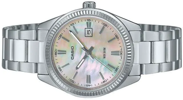 Alt view image 3 of 3 - Casio Standard Mother Of Pearl Dial Quartz Dress Women's Watch LTP-1302DS-4AV