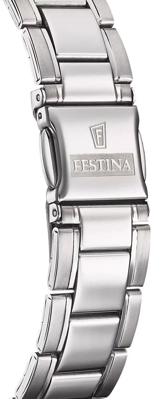 Alt view image 3 of 3 - Festina Classic Stainless Steel White Dial Quartz F20511-2 Men's Watch