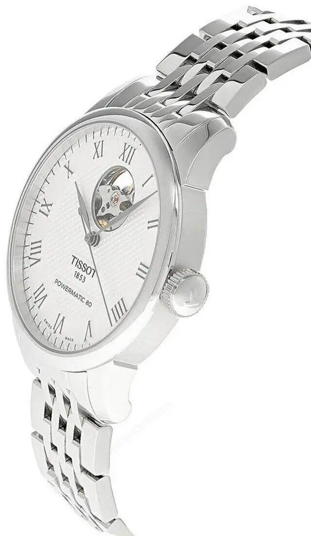Alt view image 2 of 4 - Tissot Le Locle Open Heart Silver Dial Automatic Men's Watch T006.407.11.033.02