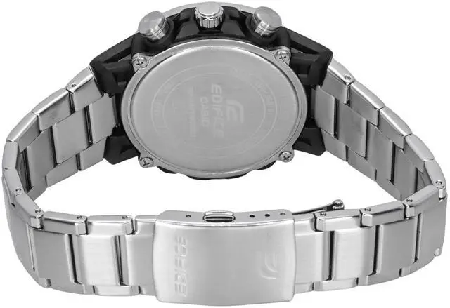 Alt view image 4 of 4 - Casio Edifice Chronograph Grey Dial Solar Powered 100M Men's Watch EQS-960D-1AV