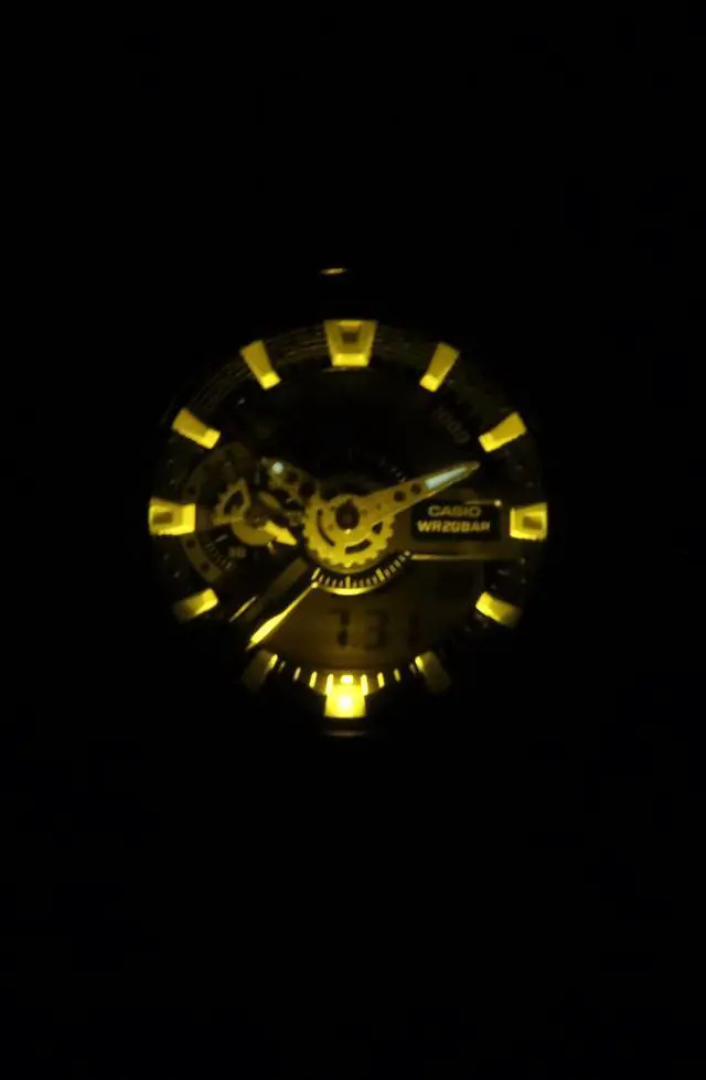 Alt view image 3 of 5 - Casio G-Shock Multicolor Dial Sports Quartz 200M Men's Watch GA-110TLS-8A