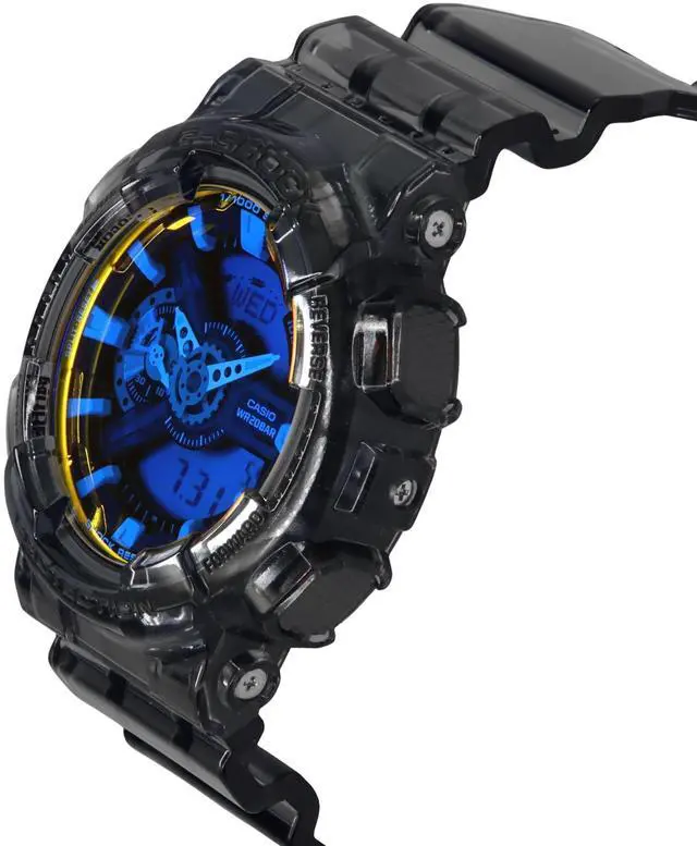 Alt view image 4 of 5 - Casio G-Shock Multicolor Dial Sports Quartz 200M Men's Watch GA-110TLS-8A