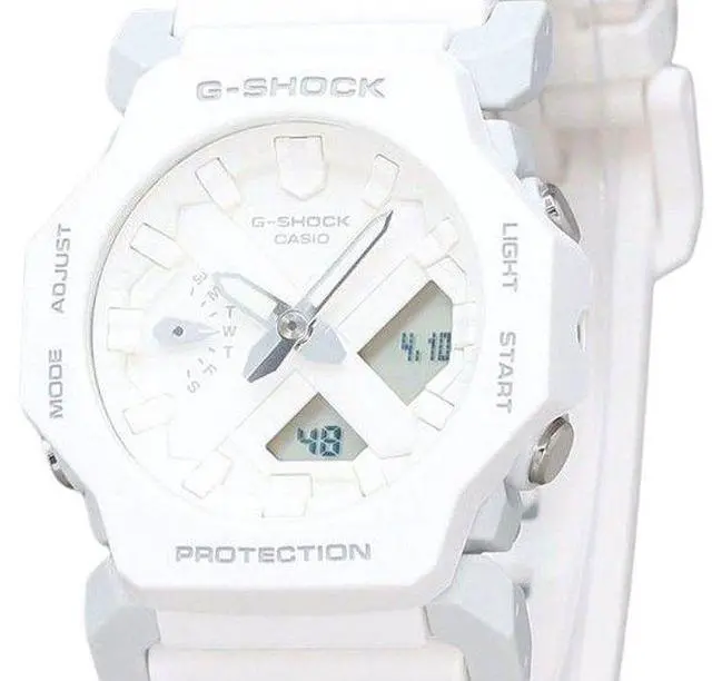 Alt view image 2 of 3 - Casio G-Shock White Dial Strap Sports Quartz 200M Men's Watch GA-2300-7A