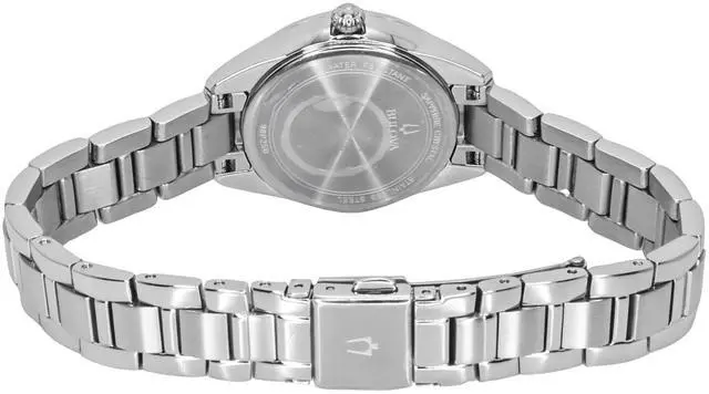 Alt view image 3 of 3 - Bulova Sutton Light Blue Dial Quartz Casual Women's Watch 96P250