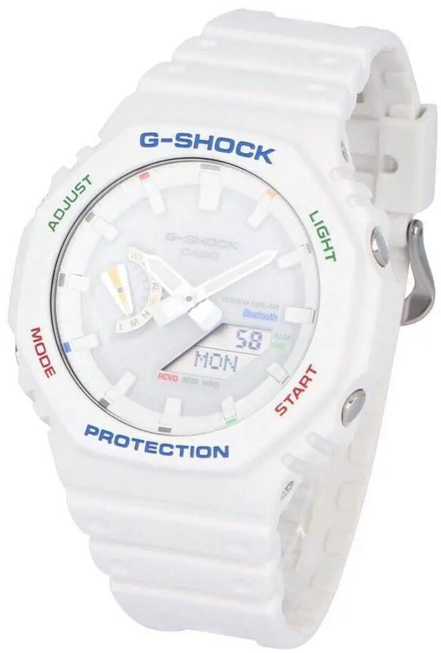 Alt view image 2 of 4 - Casio G-Shock White Dial Tough Solar Sports 200M Men's Watch GA-B2100FC-7A